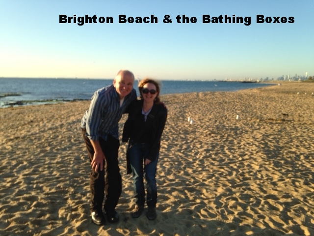 a man standing on a beach